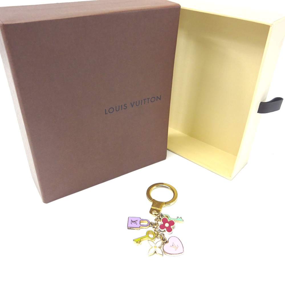 楽天市場】ルイ・ヴィトン キーホルダー バッグチャーム ポルト クレ