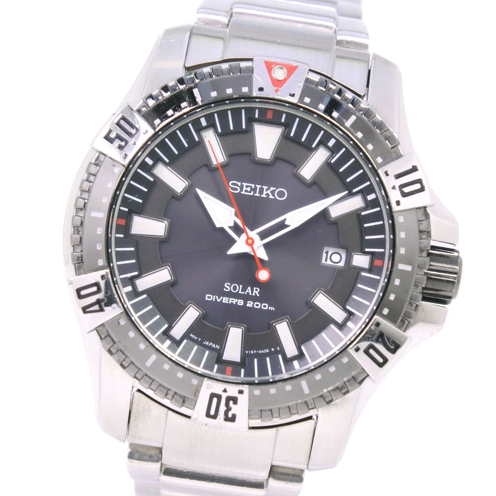 楽天市場】セイコー SEIKO ダイバーズ200M 腕時計 V157-0AS0 SBDJ005