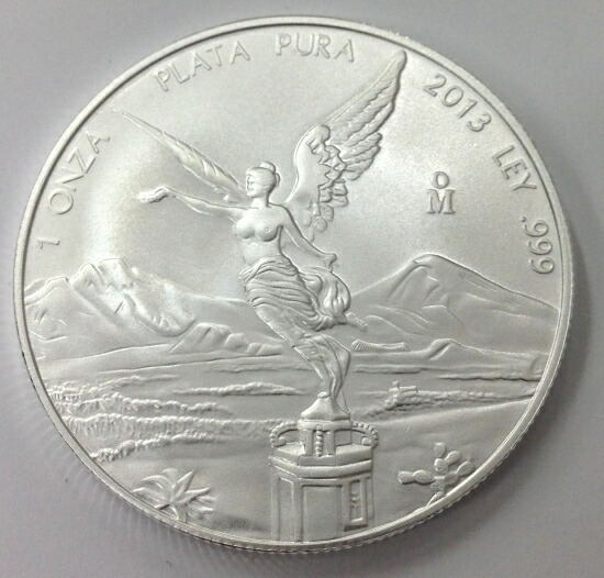 楽天市場】即納・追跡可 2013年 メキシコ リベルタード銀貨 1オンス