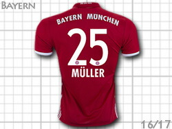 楽天市場】バイエルンミュンヘン 16/17 ホーム（赤） #25 MULLER