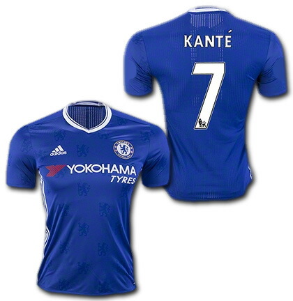 楽天市場】チェルシー 16/17 ホーム（青） # 7 KANTE' エンゴロ