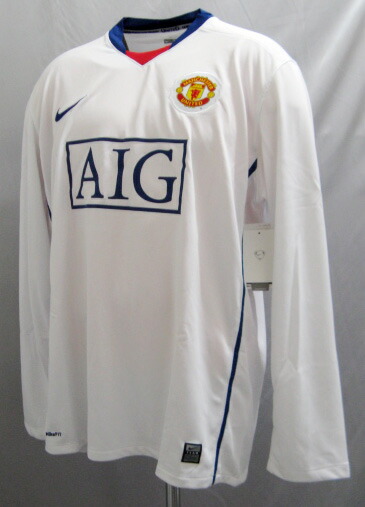 楽天市場】【奇跡の再入荷！】08/09 マンチェスターUTD Away （白
