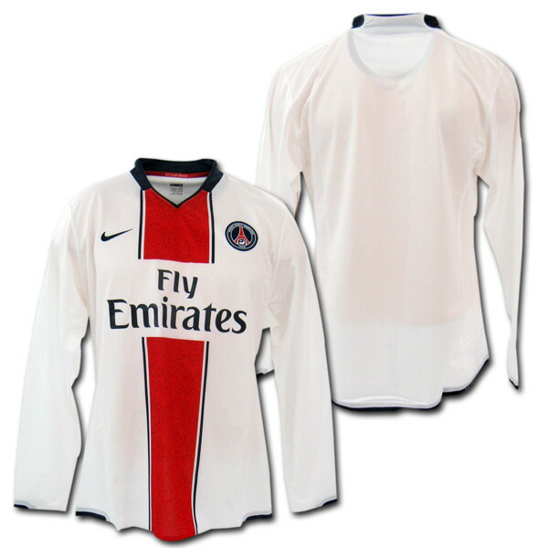 楽天市場】【ナンバー無料】 選手用 07/08 PSG パリサンジェルマン