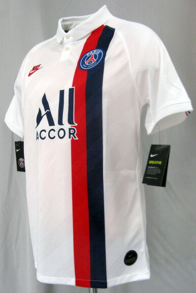 楽天市場】19/20 PSG パリ・サンジェルマン 3rd(白) ナイキ製【メール