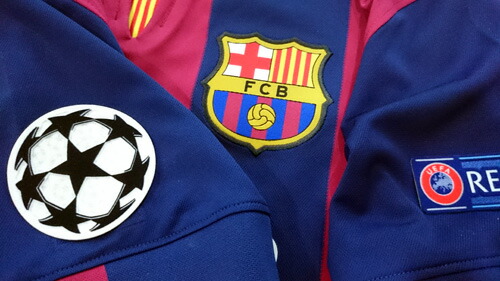 楽天市場】14/15 FCバルセロナ CL決勝仕様＝CL + respect + マッチデー