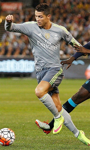 楽天市場】レアルマドリード 15/16 アウェイ（グレー） # 7 RONALDO