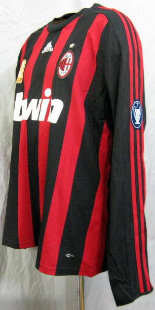 楽天市場】【パッチフル加工済み】 08/09 ACミラン ホーム 長袖 adidas