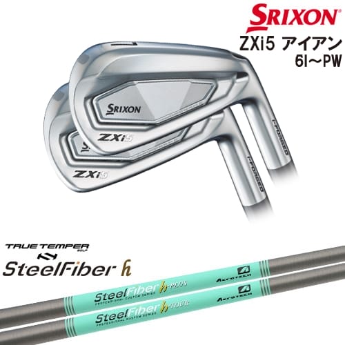 楽天市場】スリクソン zx5 mkii アイアン スチールファイバーの通販