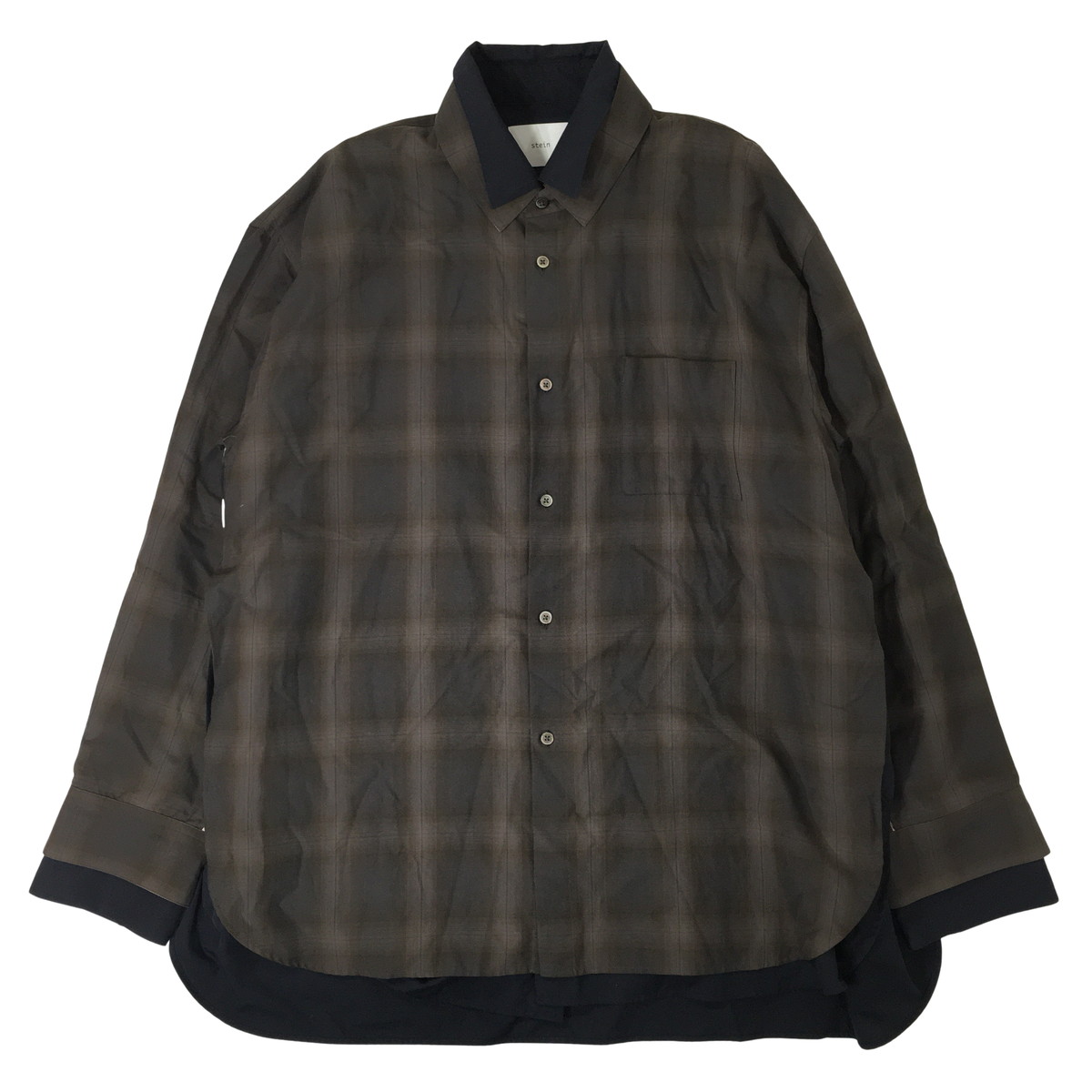 楽天市場】シュタイン stein Oversized LAYERED SHIRT オーバーサイズ