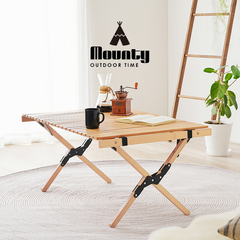 楽天市場】【エントリー最大P4倍＆クーポン有】木製アウトドアテーブル