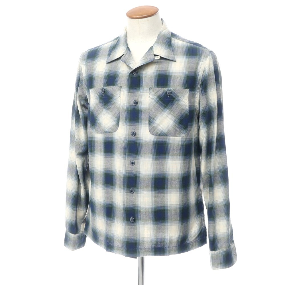 楽天市場】【中古】ダブルアールエル RRL コットンレーヨン オンブレ