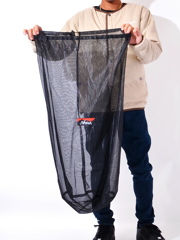 楽天市場】NANGA ナンガ シュラフ 保管袋 バッグ メッシュバッグ 収納