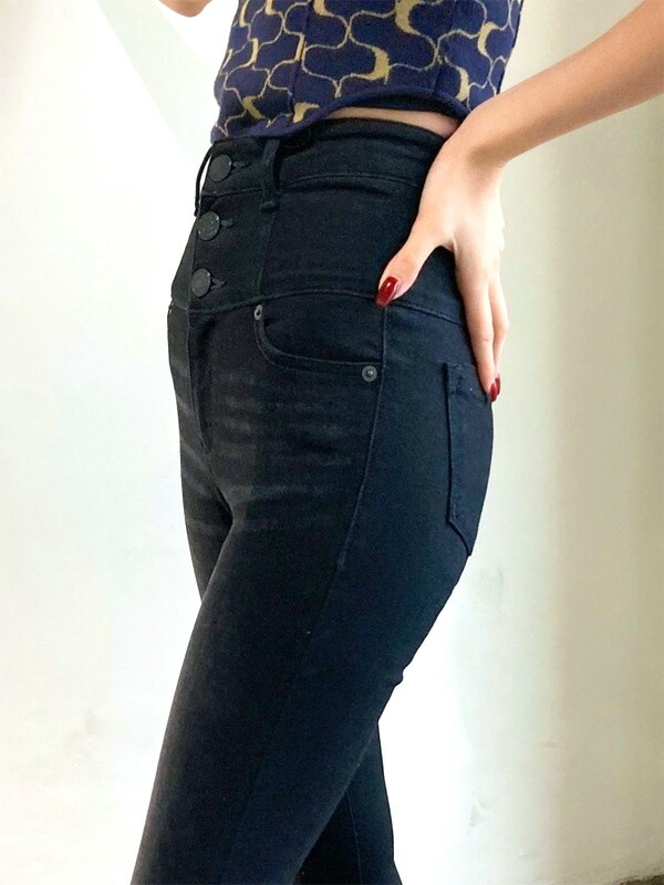 楽天市場】EMODA エモダ スキニー パンツ レディ—ス ストレッチ 黒