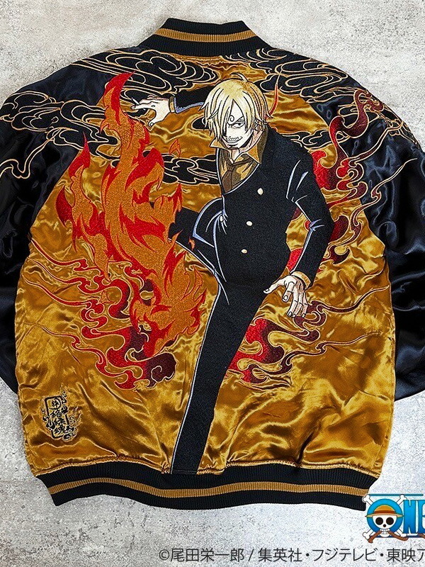 楽天市場】絡繰魂 × ONE PIECE ワンピース スカジャン アニメ グッズ