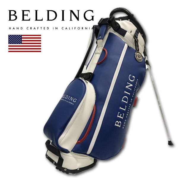 楽天市場】BELDING キャディバッグ メンズ 白 hbcb850154【 あす楽