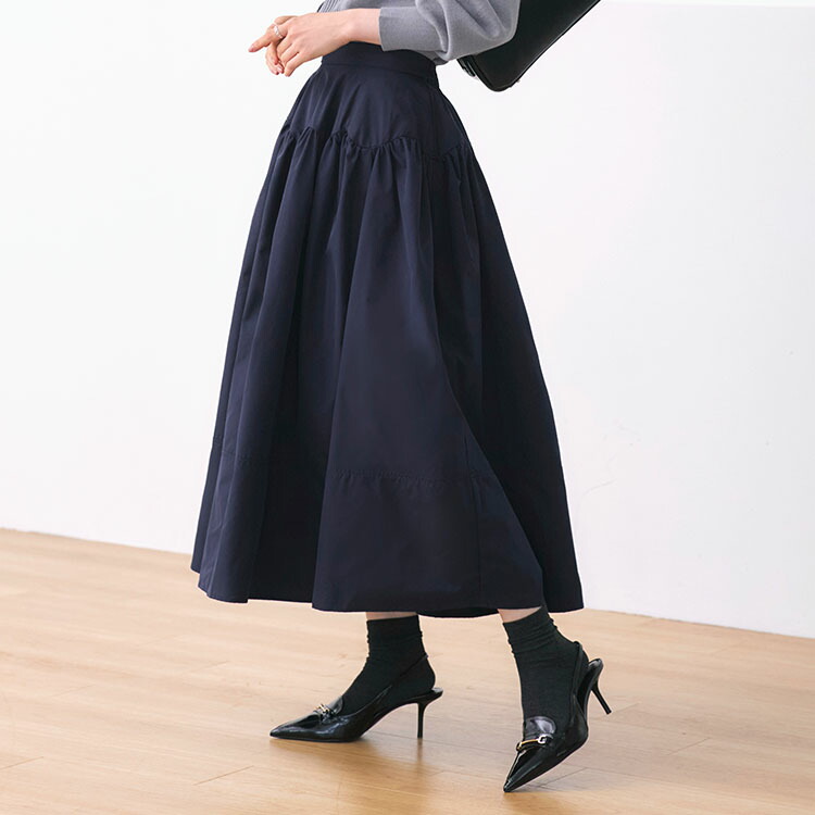 楽天市場】【洗える】レディース スカート ボトムス フレアスカート