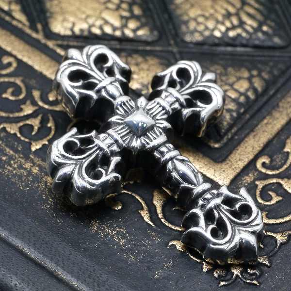 楽天市場】フィリグリー クロス チャーム ペンダント シルバー925 しる