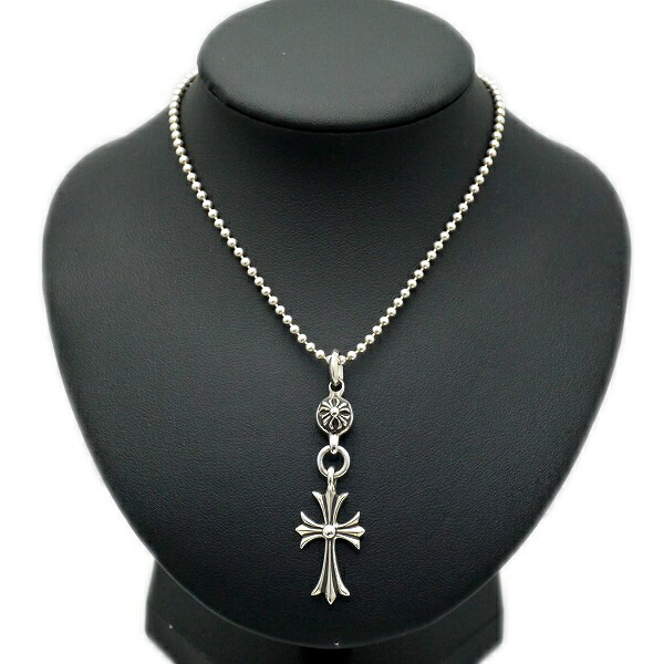 楽天市場】1ボール タイニークロス チャーム ペンダント ネックレス