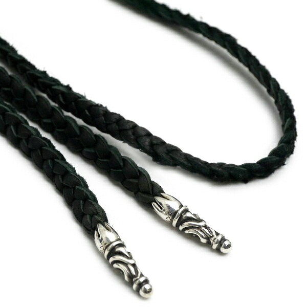 楽天市場】レザーブレイド ネックレス ボローチップ スクロール