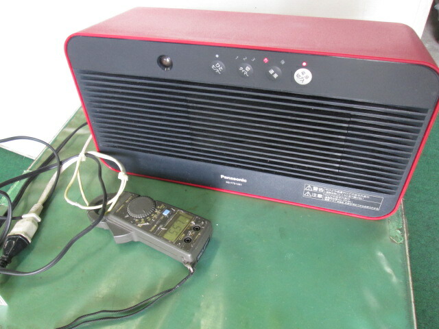 楽天市場】パナソニック コンパクトセラミックファンヒーター(赤) I