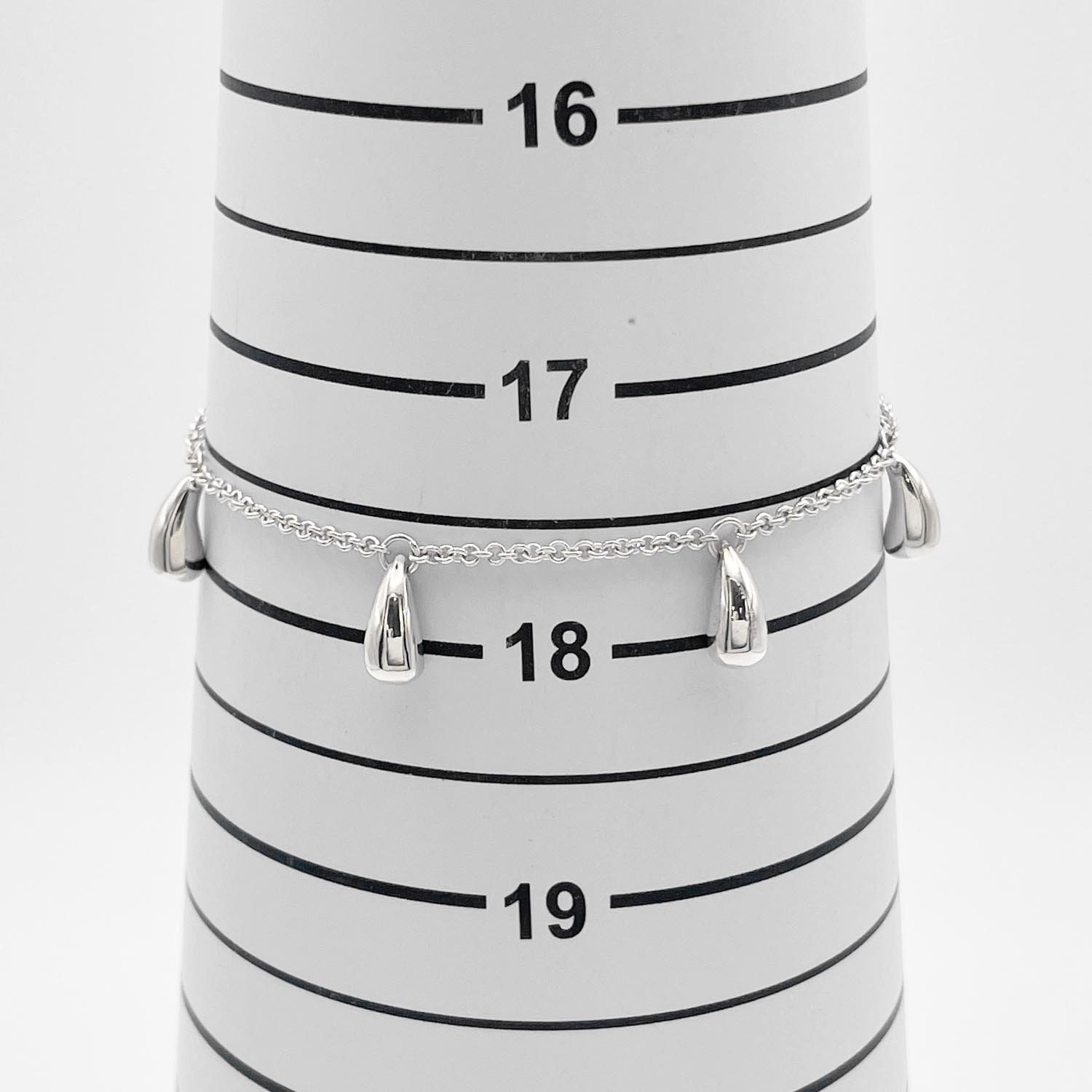 楽天市場】Tiffany&Co. ティファニー ティアドロップ 5P ブレスレット