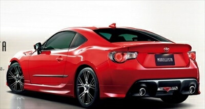 楽天市場】86 ZN6 前期 モデリスタ リアスパッツ 素地 : Autostyle