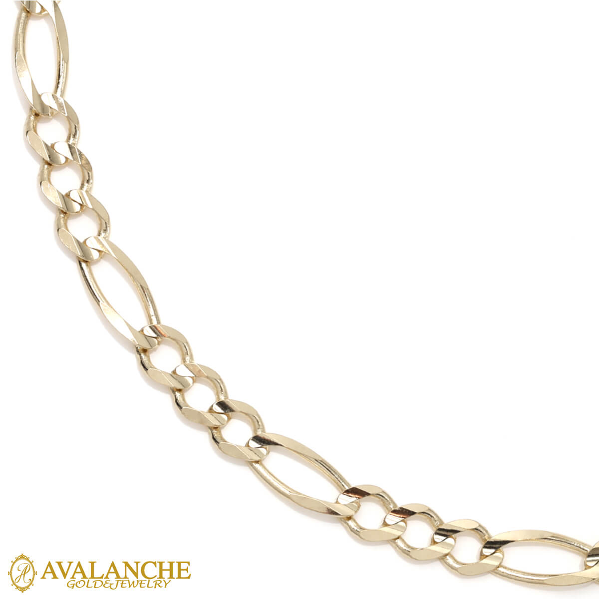 楽天市場】10k フィガロ ネックレス ゴールドの通販