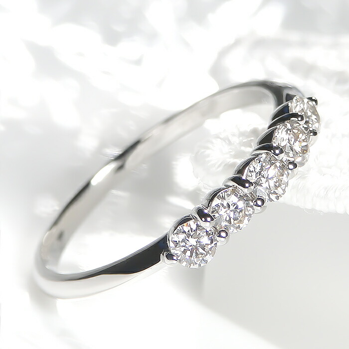 楽天市場】pt900【0.30ctUP】ダイヤモンド エタニティリング【送料無料