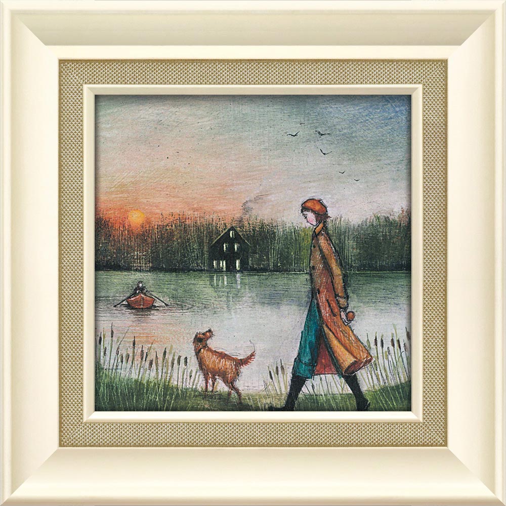 楽天市場】絵画 ジョー ラム「ホームステッド」 ゆうパケット 額入り