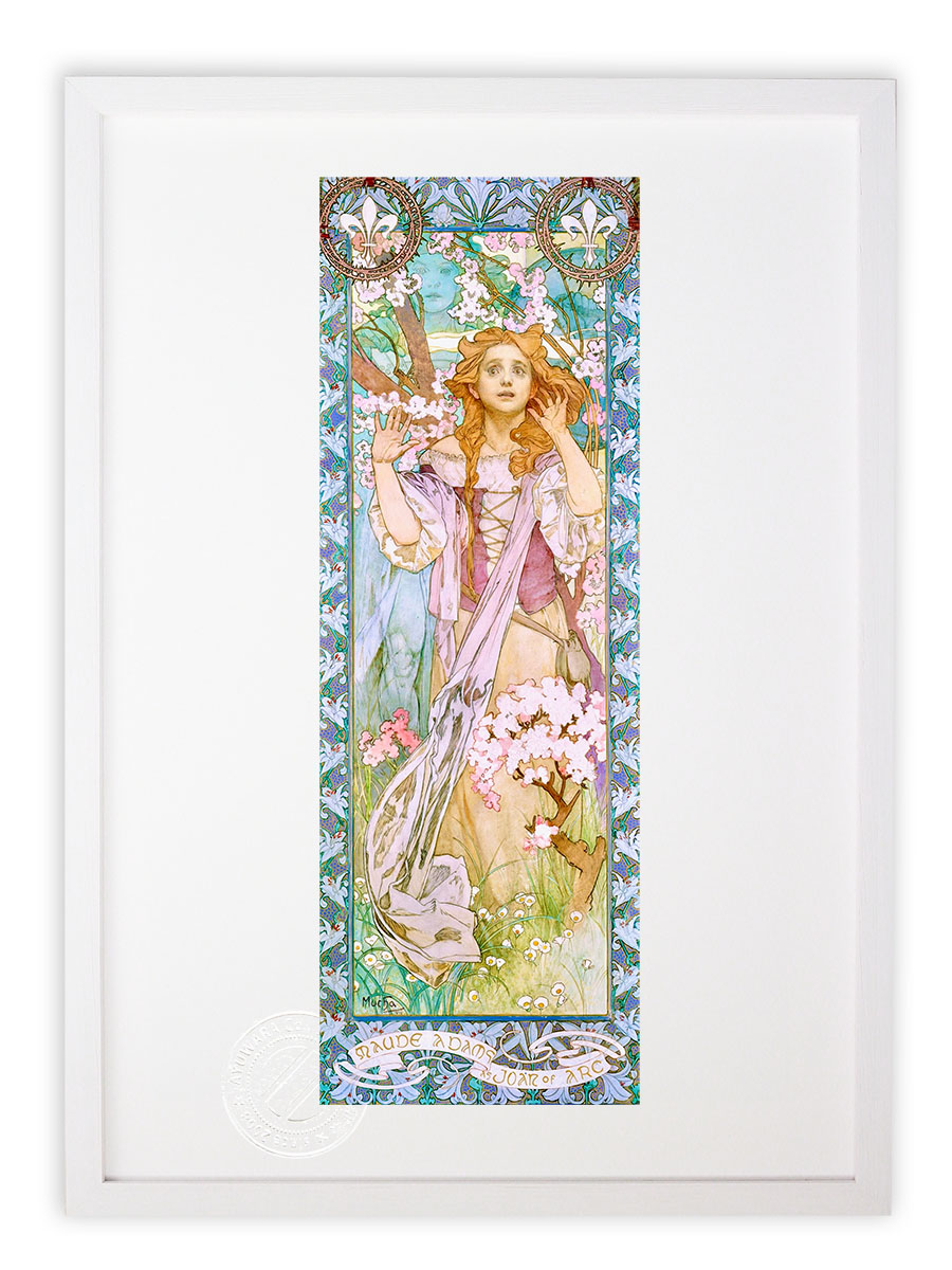 楽天市場】版画 絵画 名画 ジャンヌ・ダルクとしてのマウド・アダムス