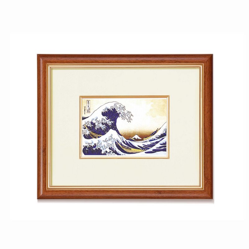 楽天市場】アートフレーム 葛飾北斎(浮世絵)DX額「神奈川沖浪裏