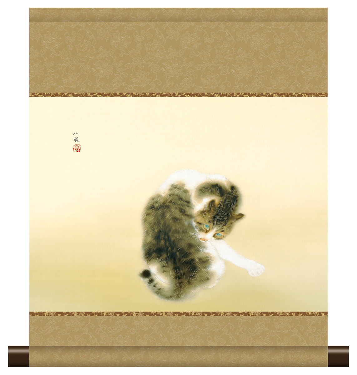 楽天市場】【スーパーSALE10％OFF】10年保証 掛け軸 ミニ掛け軸 和風