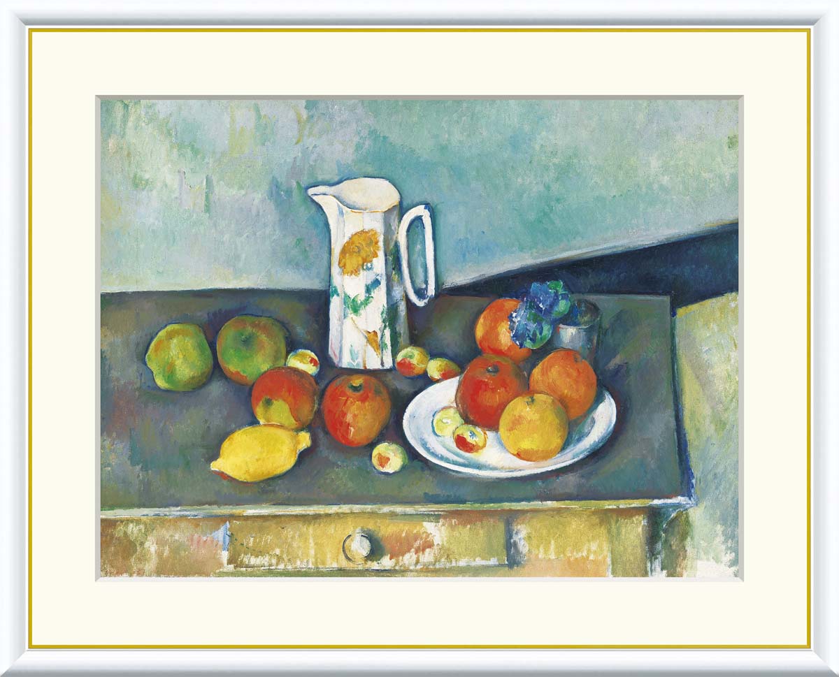 楽天市場】10年保証 名画 油絵 静物 ポール・セザンヌ 手彩仕上 高精細