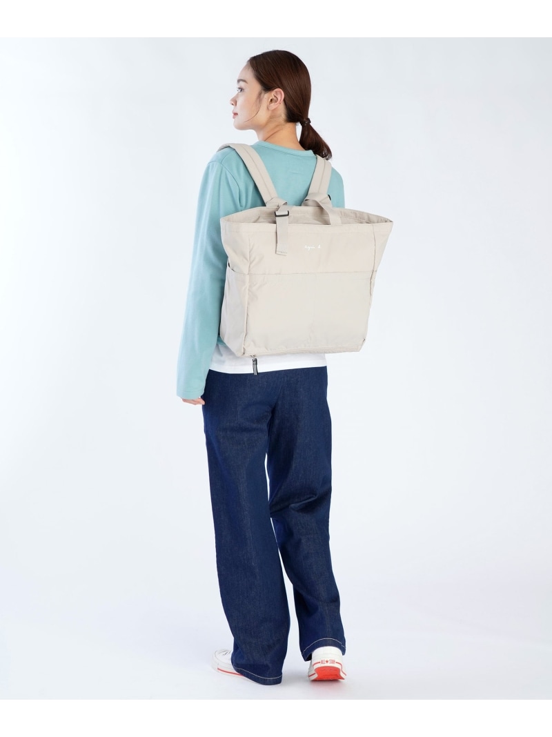 楽天市場】ロゴ ペアレンツバッグ マザーズバッグ agnes b. ENFANT