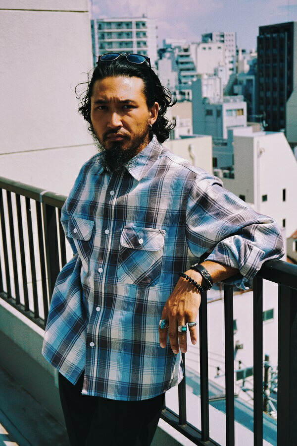 楽天市場】BIG MIKE ネルシャツ オンブレ HEAVY FLANNEL SHIRTS 50's