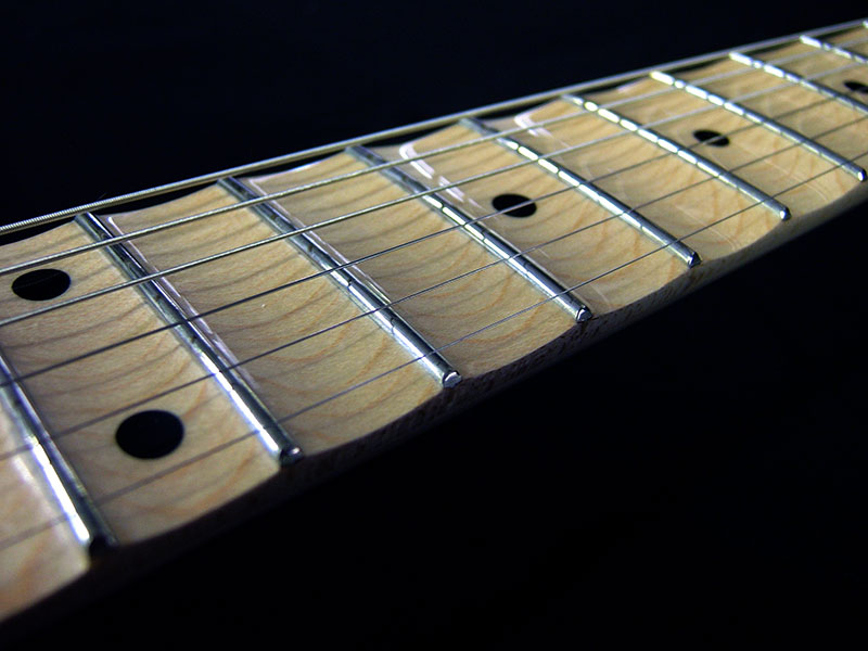 楽天市場】【送料込】GrassRoots G-ST-SC/M CAR スキャロップ 指板