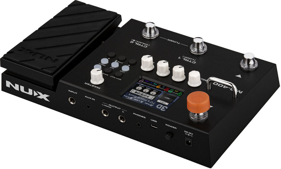 楽天市場】【送料込】NUX MG-400 ギター/ベース用 マルチエフェクター