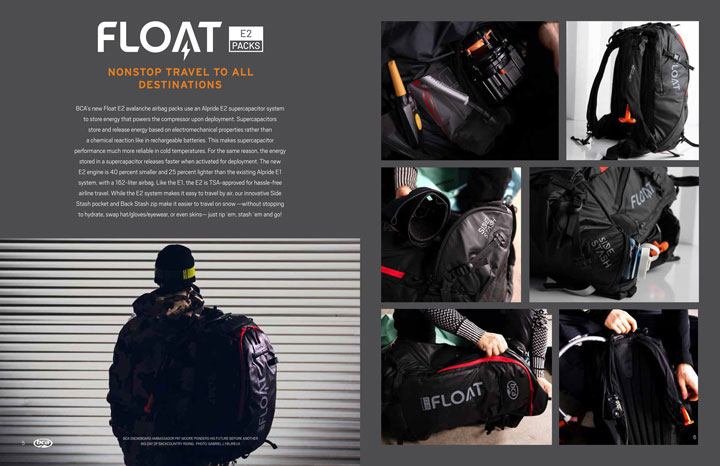 楽天市場】bca [ FLOAT E2 35L S/M M/L @210000] bca アバランチ