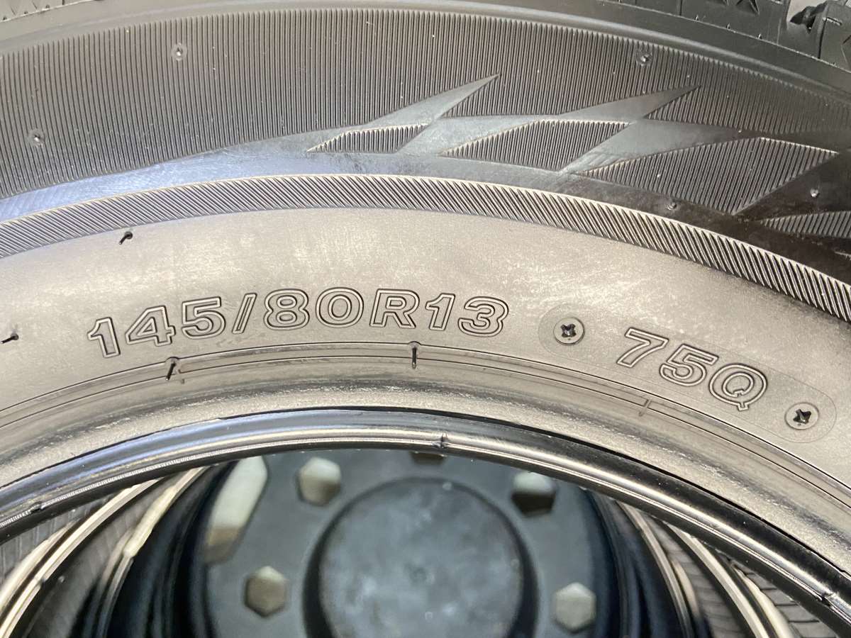 楽天市場】145/80R13 ブリヂストン ブリザック VRX2 中古タイヤ