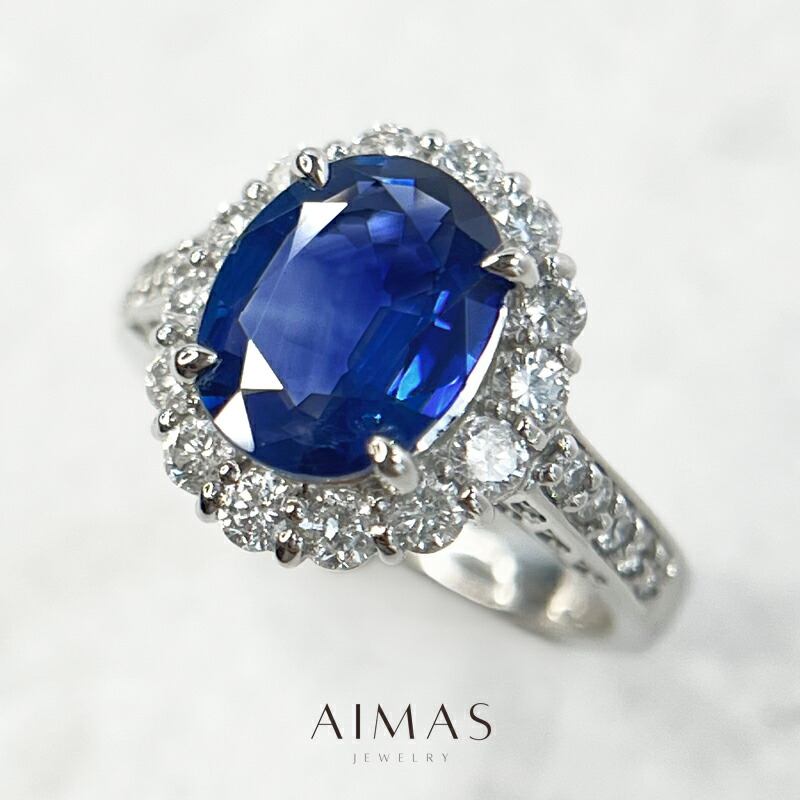 楽天市場】スリランカ産コーンフラワーブルーサファイア 2.3ct リング