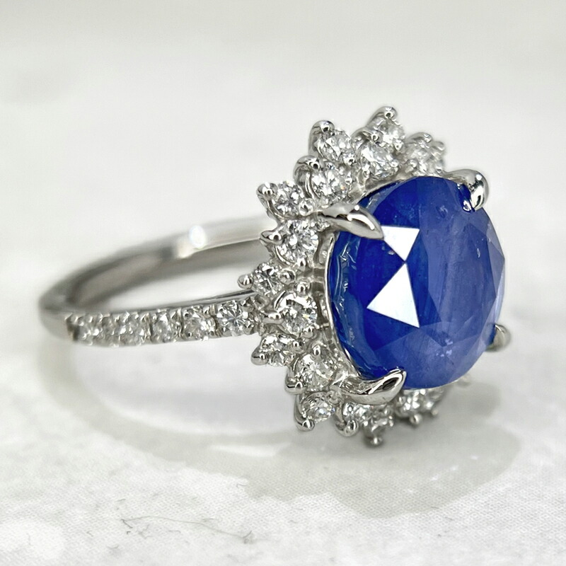 楽天市場】【ｾｰﾙ】スリランカ産コーンフラワーブルーサファイア 5.83ct