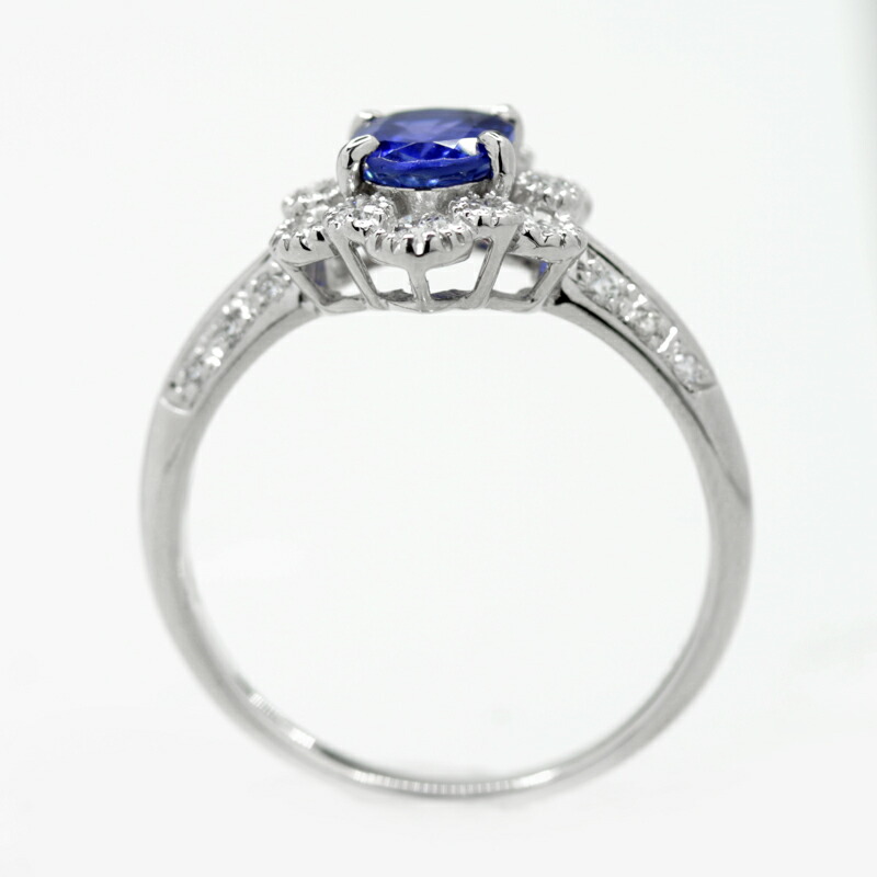 楽天市場】スリランカ産非加熱ロイヤルブルーサファイア 1.57ct リング