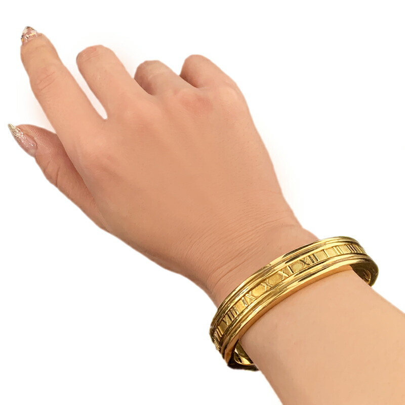 楽天市場】【Tiffany & Co.】ティファニー アトラス ワイド バングル