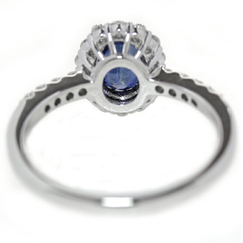 楽天市場】ブルーサファイア 1.12ct リング 12号 PT900 プラチナ 指輪