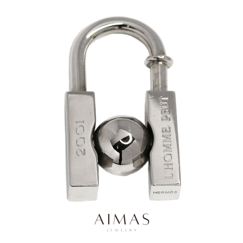楽天市場】【ｾｰﾙ】【HERMES】エルメス カデナ メタル 南京錠 鍵