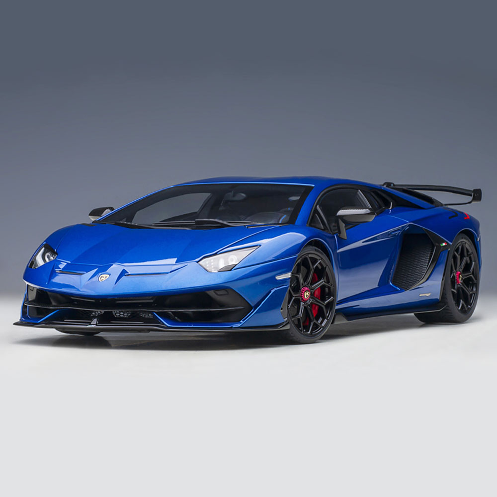 楽天市場】ミニカー 1/18 ランボルギーニ アヴェンタドール SVJ