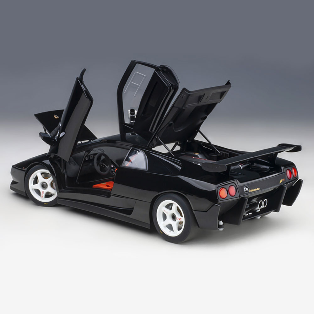 楽天市場】ミニカー 1/18 ランボルギーニ ディアブロ SV-R ブラック
