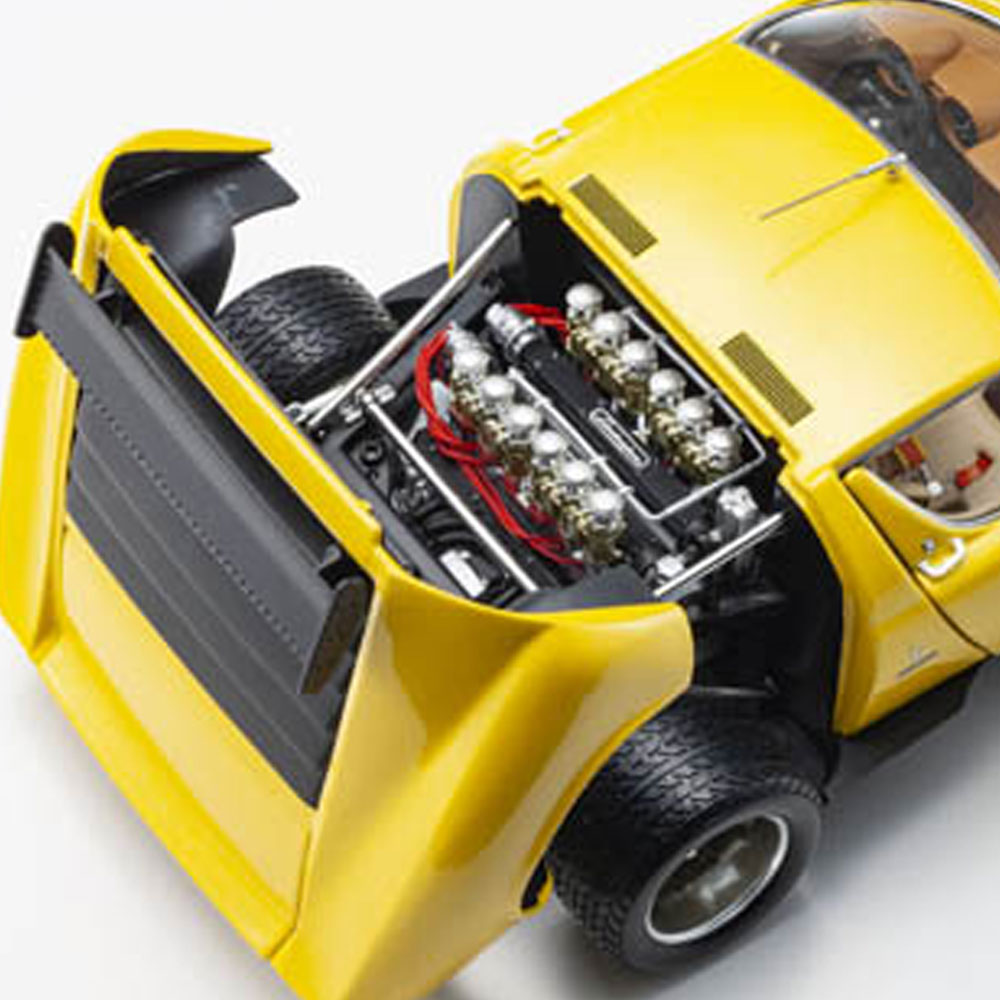 楽天市場】ミニカー 1/18 ランボルギーニ ミウラ エスブイアール