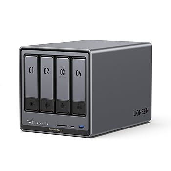 楽天市場】【中古】UGREEN NASync DXP4800 Plus 4ベイ デスクトップNAS
