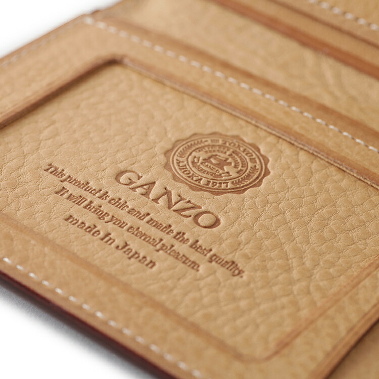 楽天市場】【GANZO】 ガンゾ THIN BRIDLE シンブライドル 定期入れ